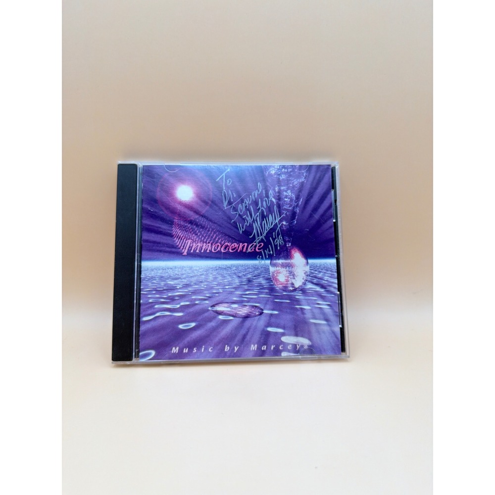 Marcey‎ Hamm Innocence CD Signed New Age Ambient 1997 Music by Marcey Hamm